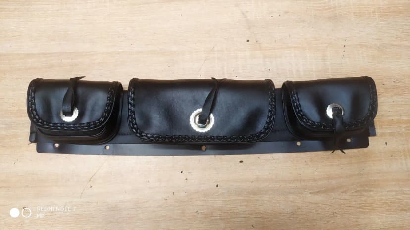 Harley Davidson Three-Pocket Windshield Pouch