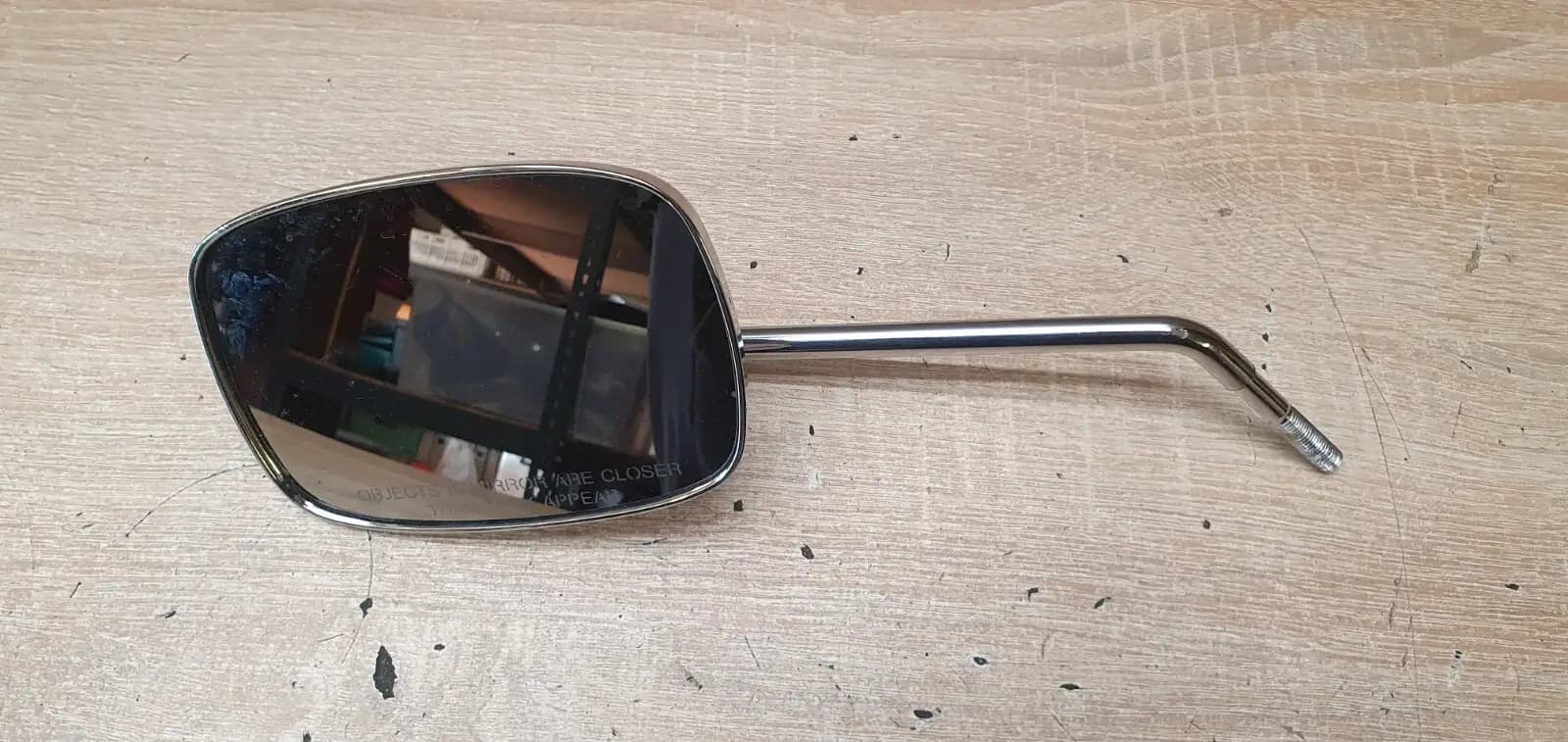 Harley Davidson Chrome Left Side Rear View Mirror