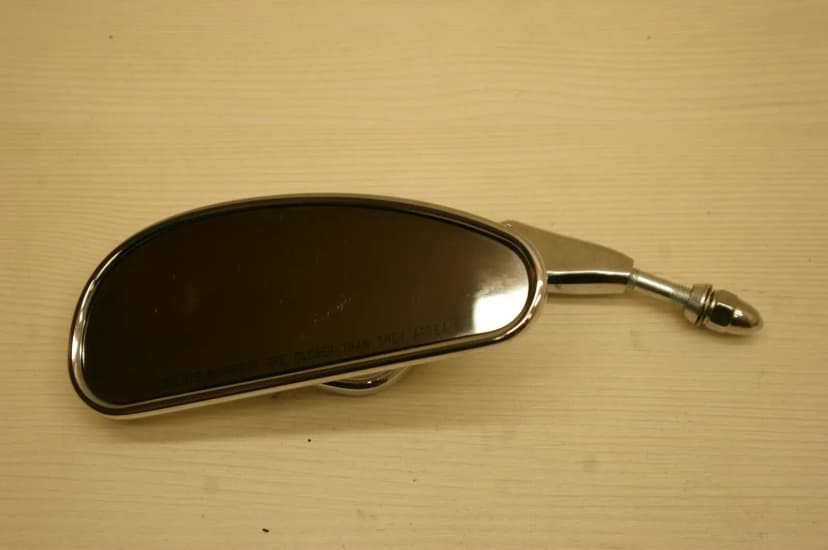 Harley Davidson Chrome Left Side Rear View Mirror 