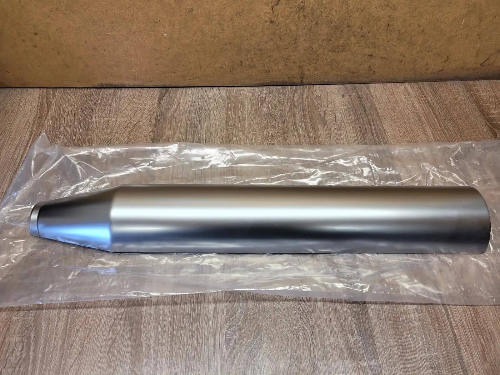 Harley Davidson Polished Chrome Exhaust Heat Shield / Guard / Header / Cover