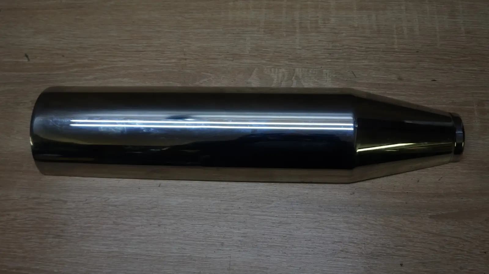Harley Davidson Polished Chrome Exhaust Heat Shield / Guard / Header / Cover